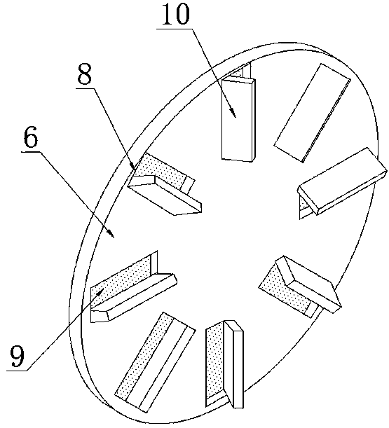 Permanent magnet motor for new energy automobile