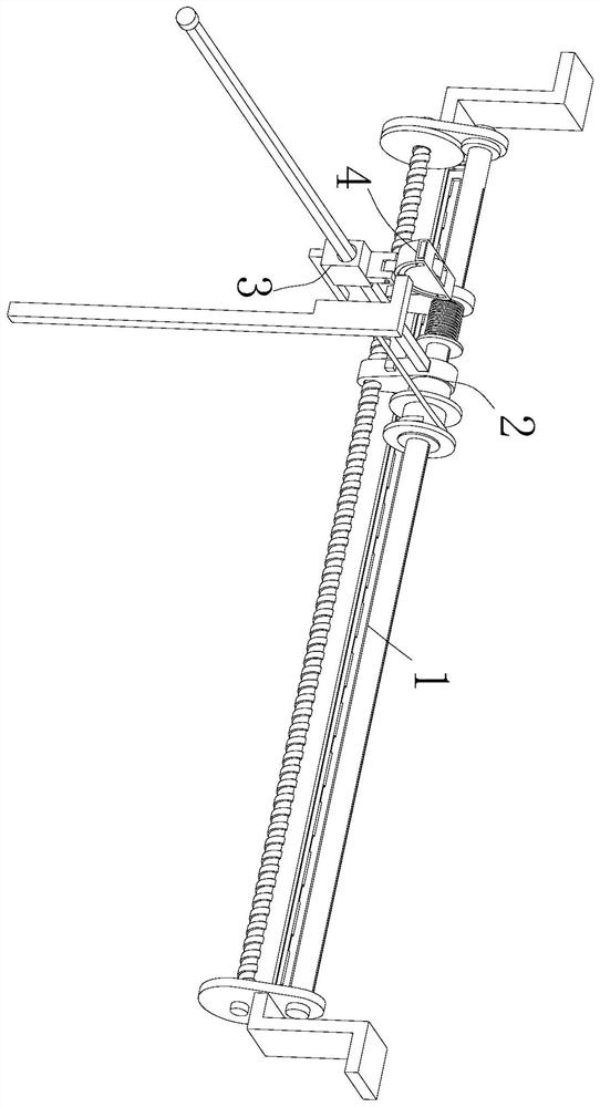 Cleaning device for inner top wall of hull storage cabin