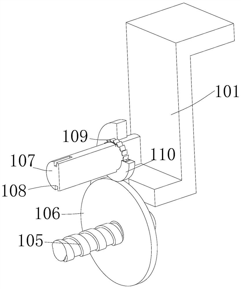 Cleaning device for inner top wall of hull storage cabin