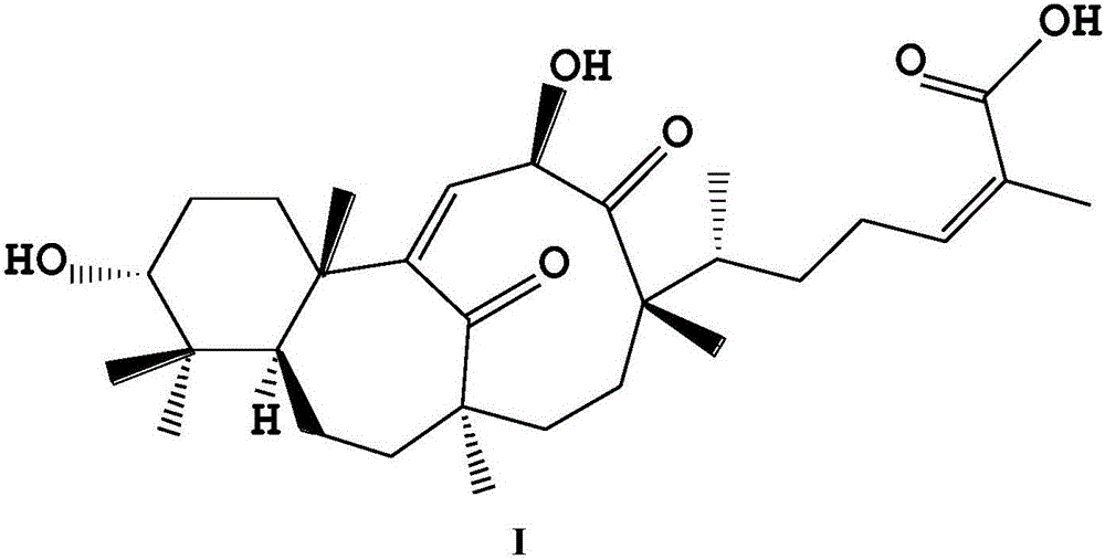 Application of composition of derivative of Schiglautone A in antibacterial agents