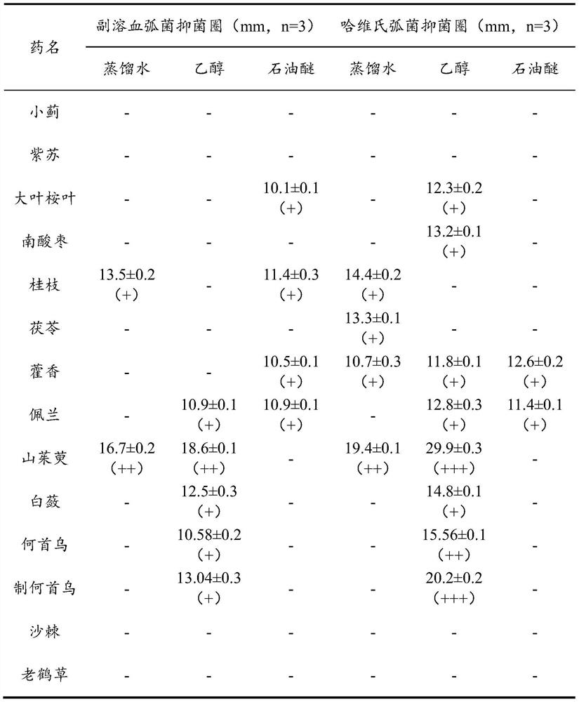 Application of dogwood extract in preparation of medicines for inhibiting marine pathogenic bacteria