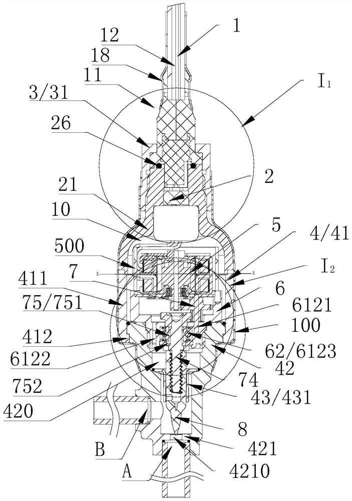 Electric control valve