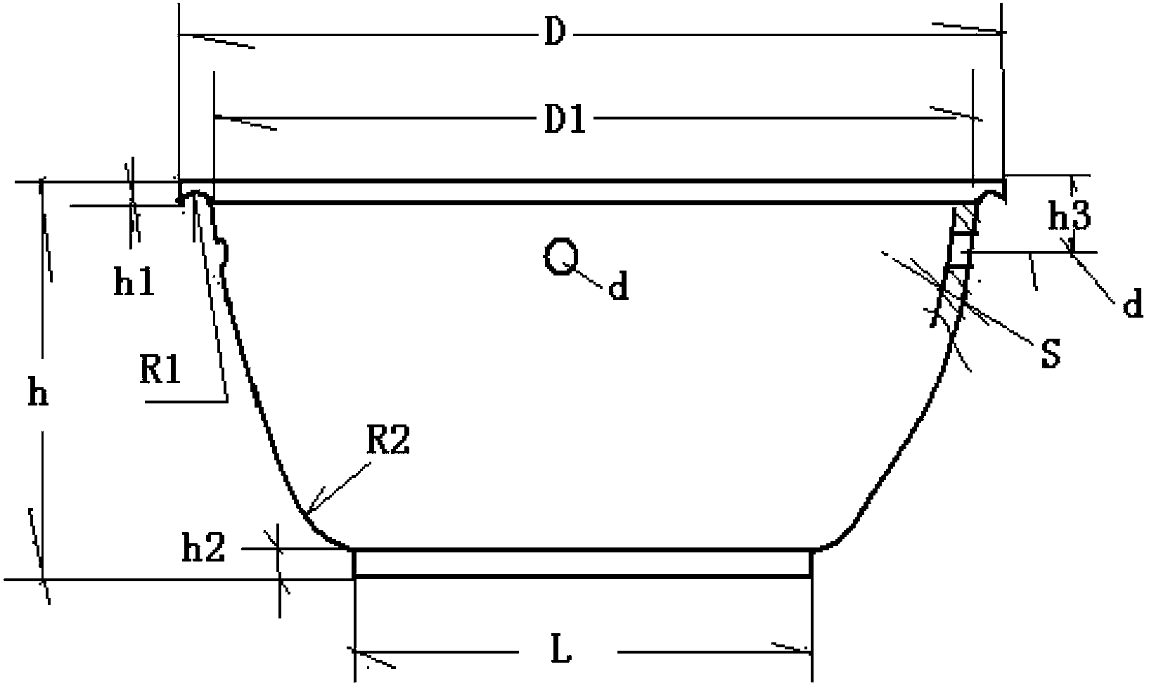 Method for manufacturing plastic basket