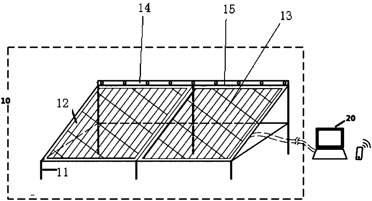 Photovoltaic module accumulated dust monitoring and cleaning reminding system and method