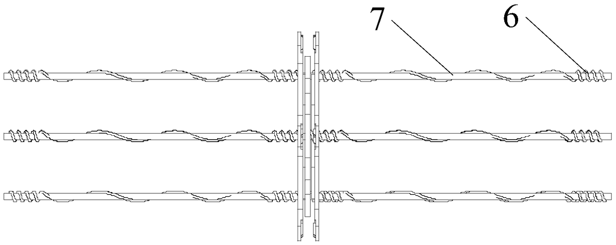 A multi-split wire spoiler dance preventer