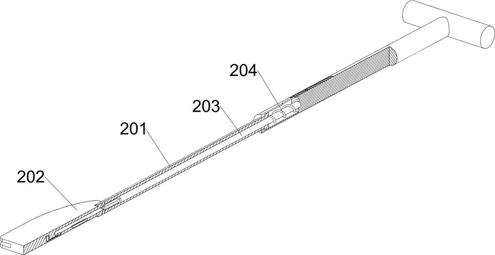 Rowing paddle capable of preventing water plant entanglement