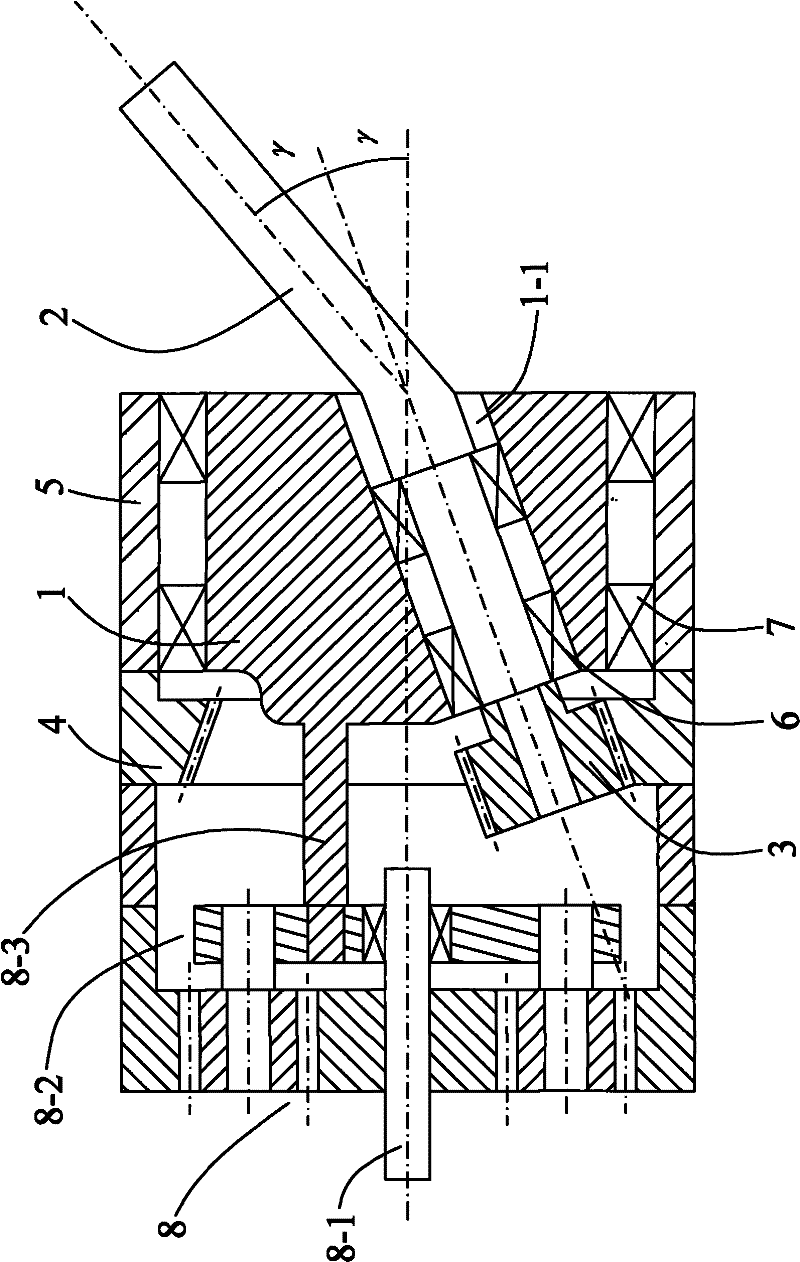 Steering engine swing mechanism with face gear transmission