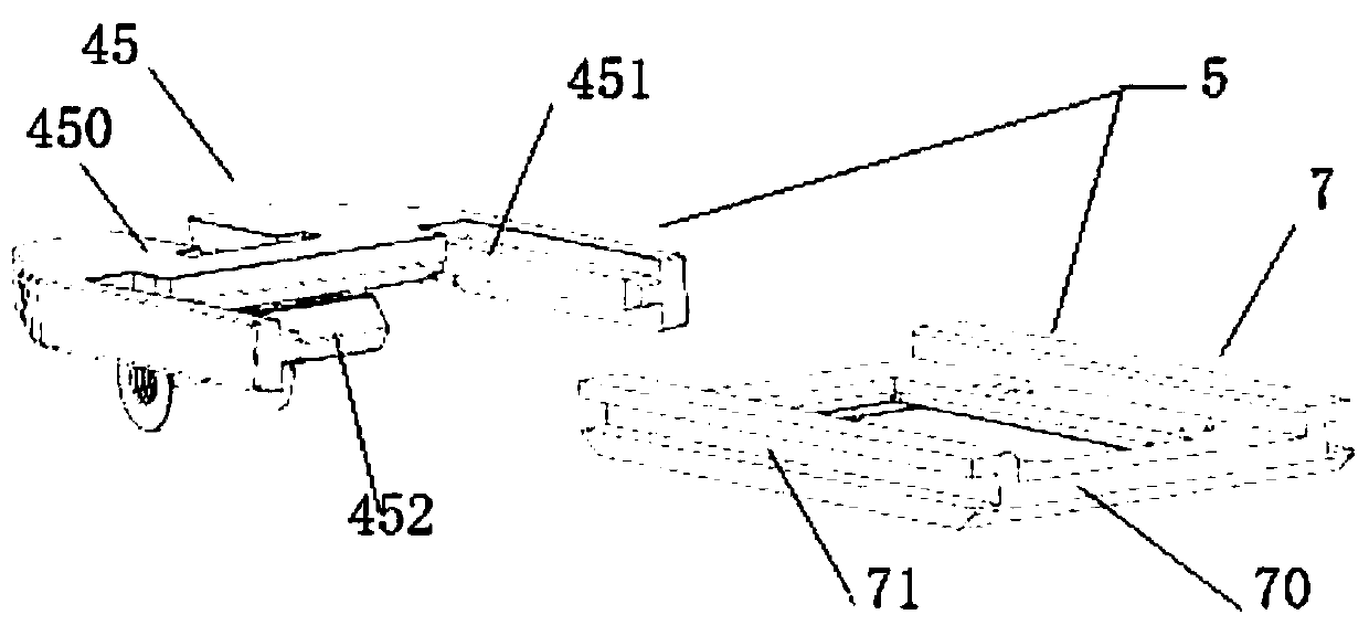 Detachable modular electric skateboard and its remote control device