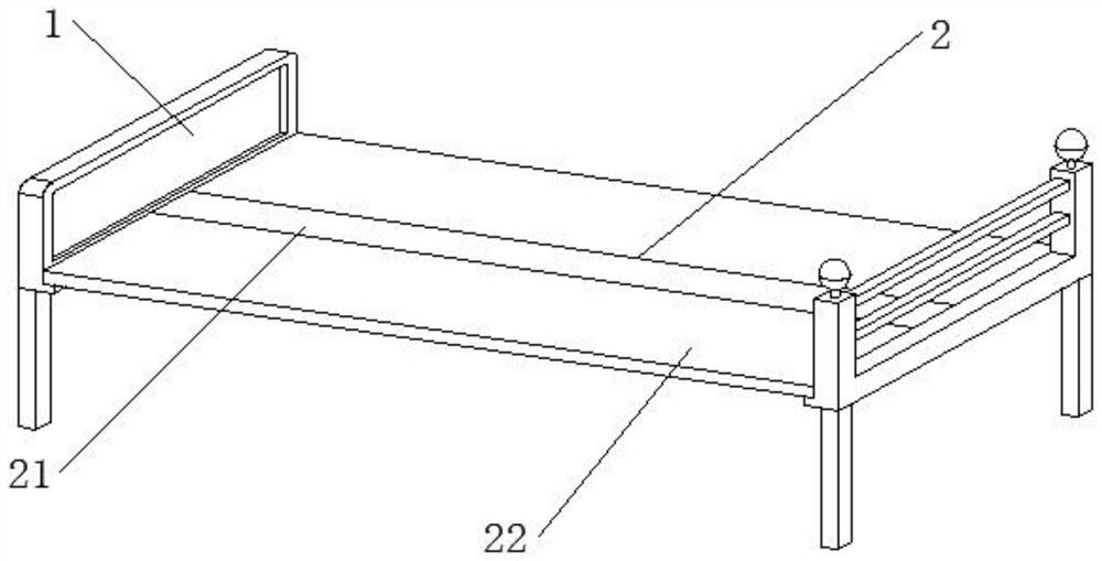 Patient turning-over device for operation nursing