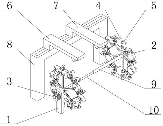 Polyurethane sprayed polyethylene wound heat preservation pipe manufacturing equipment and process