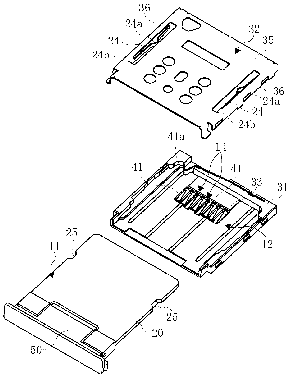 Disc-type plug-in connector