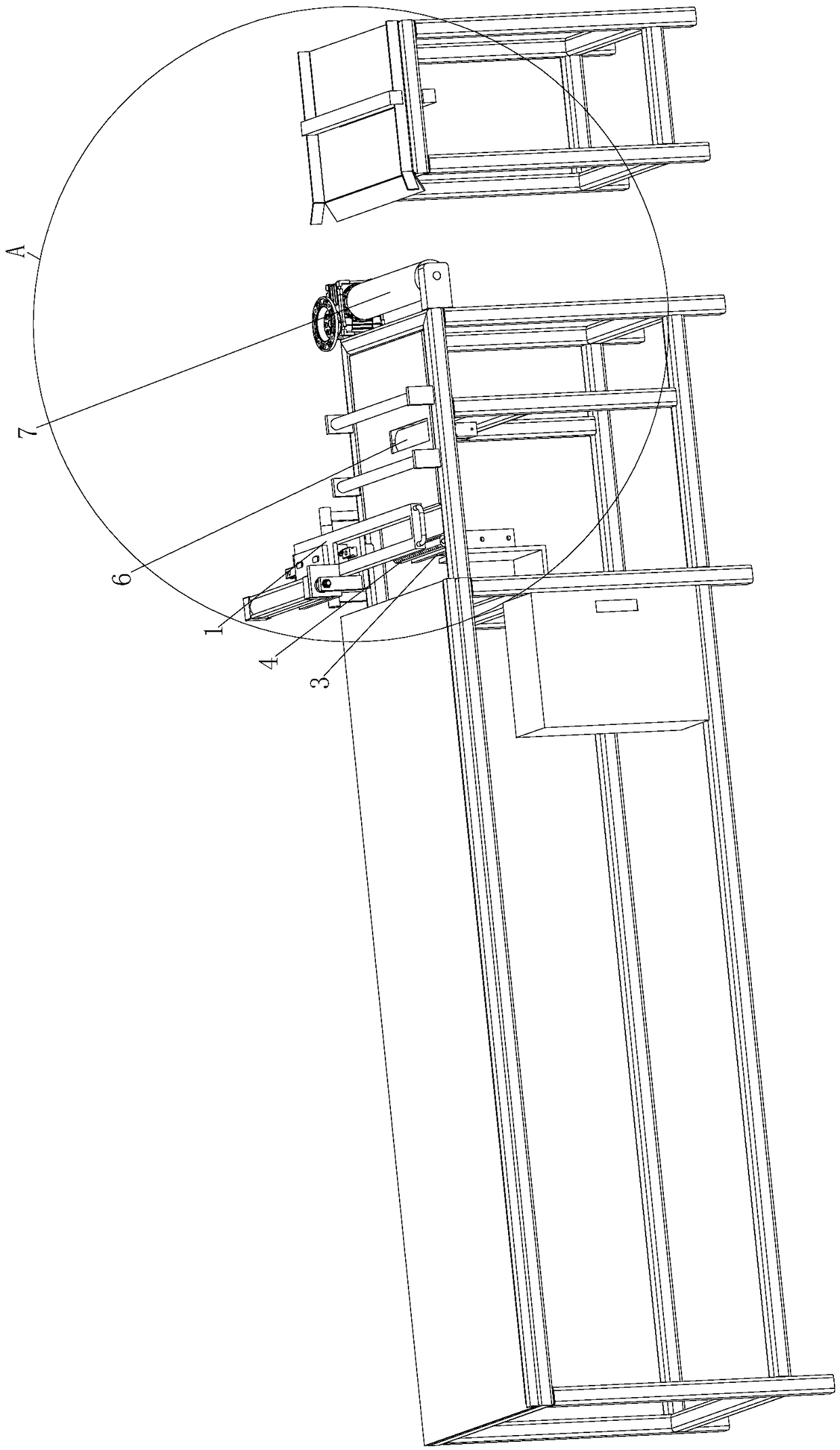 Processing and production method and equipment special for bamboo split rolls