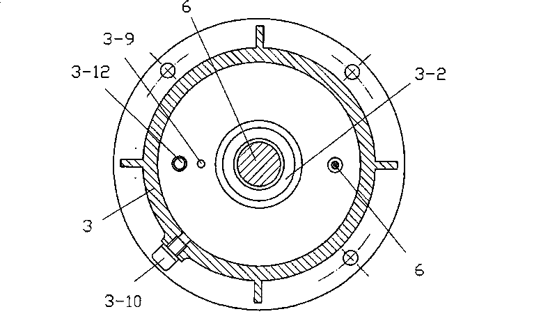 Pressure automatic adjusting device for dive motor