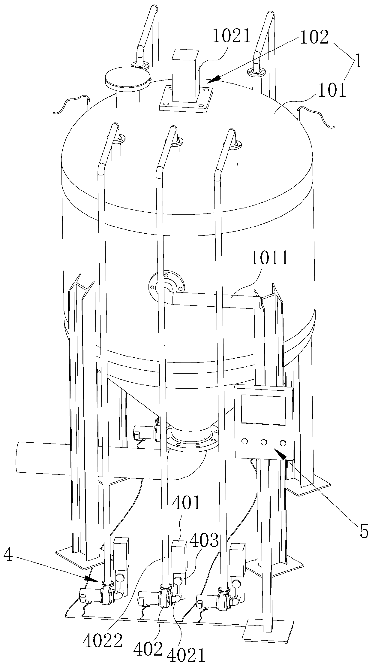 Disinfectant fluid production process