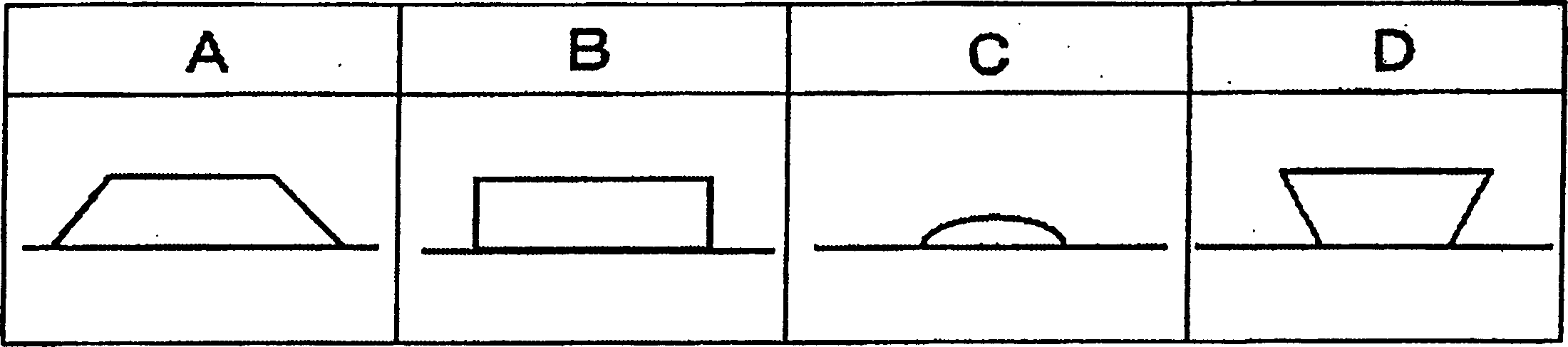 Radiation sensitive resin composition, gap, its forming method and LCD element