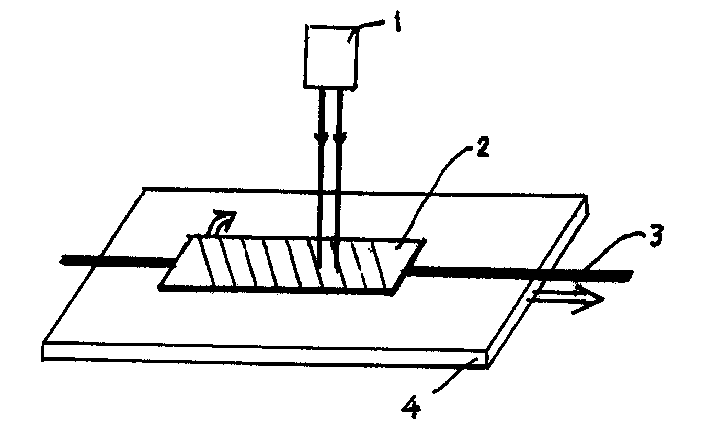 Grating type filter with adjustable spectrum shape