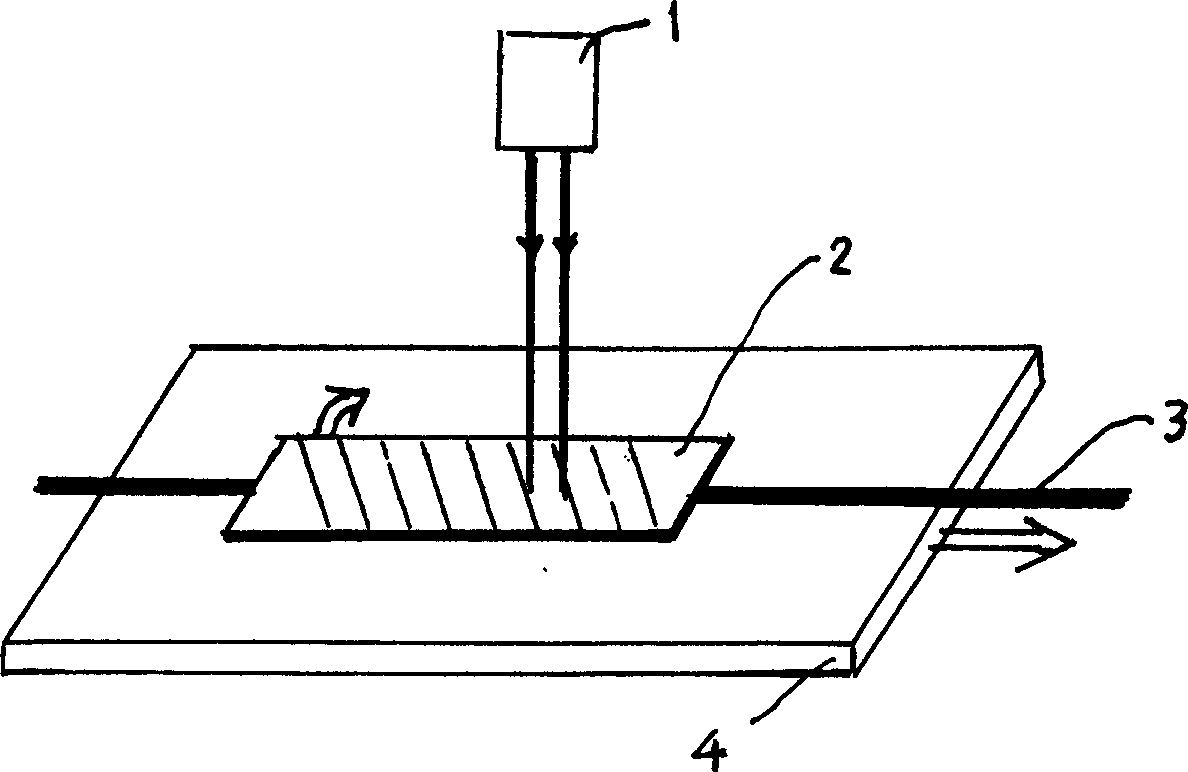 Grating type filter with adjustable spectrum shape