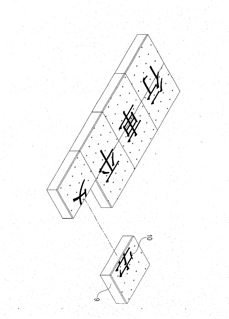 Method for forming pattern or character through plants