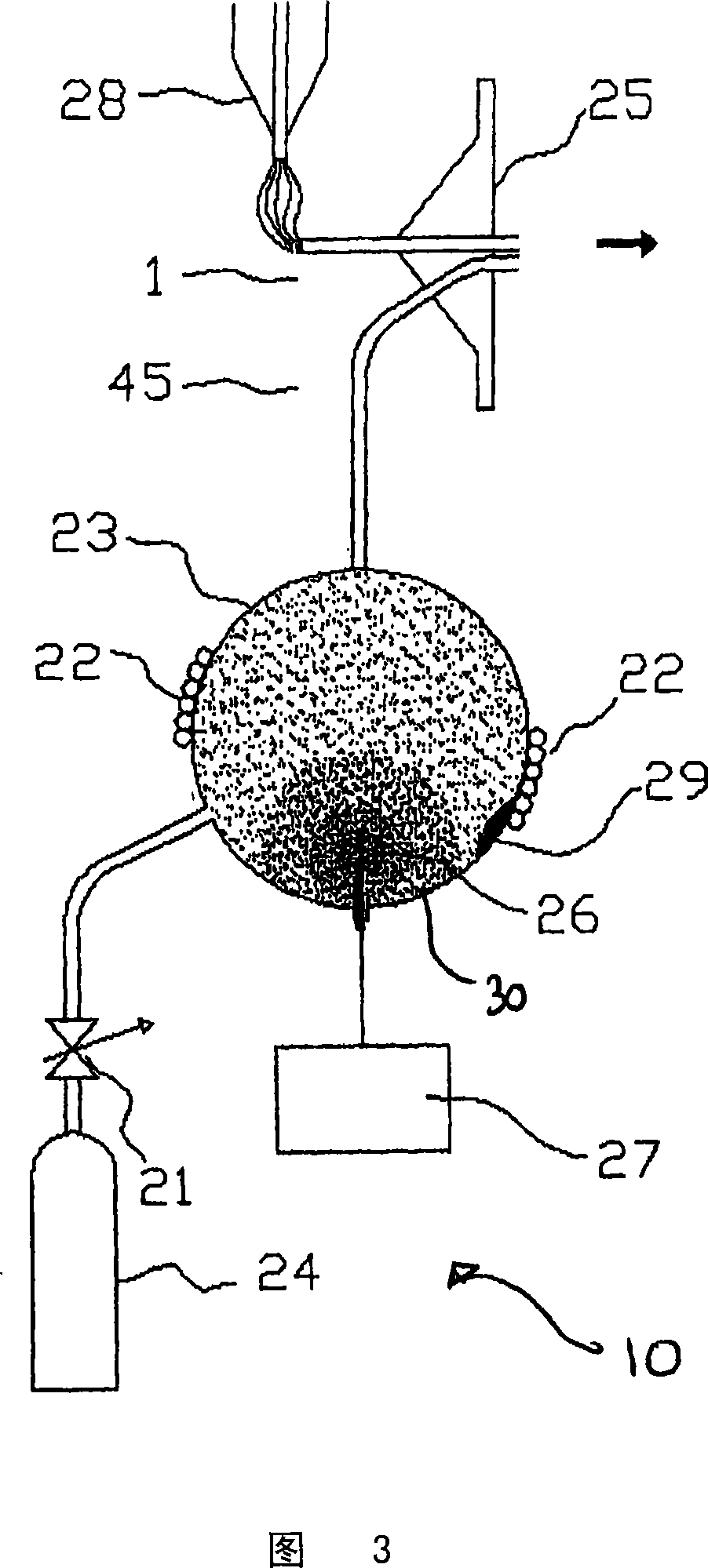 Method for introducing ions into an ion trap and an ion storage apparatus