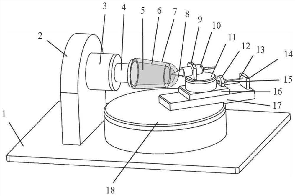 Method and device for simultaneously detecting surface shapes and thickness distribution of inner wall and outer wall of thin-wall rotary body