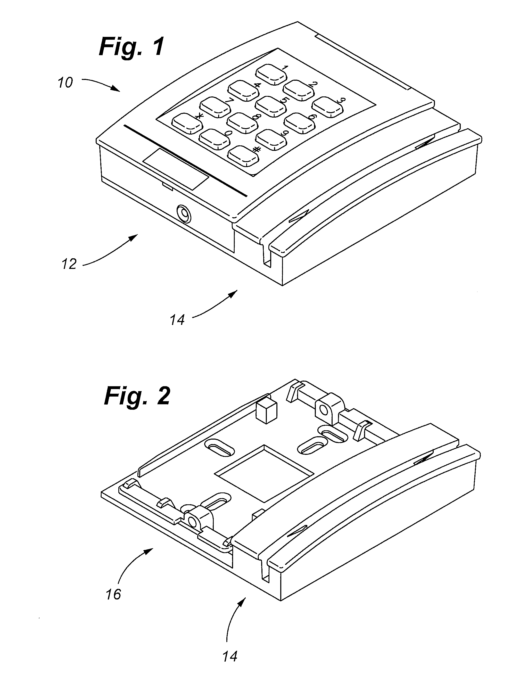 Transition reader mounting bracket