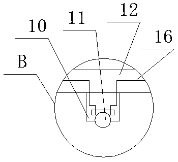 Direct elastic type kitting jacquard circular knitting machine yarn conveying buffer storage device