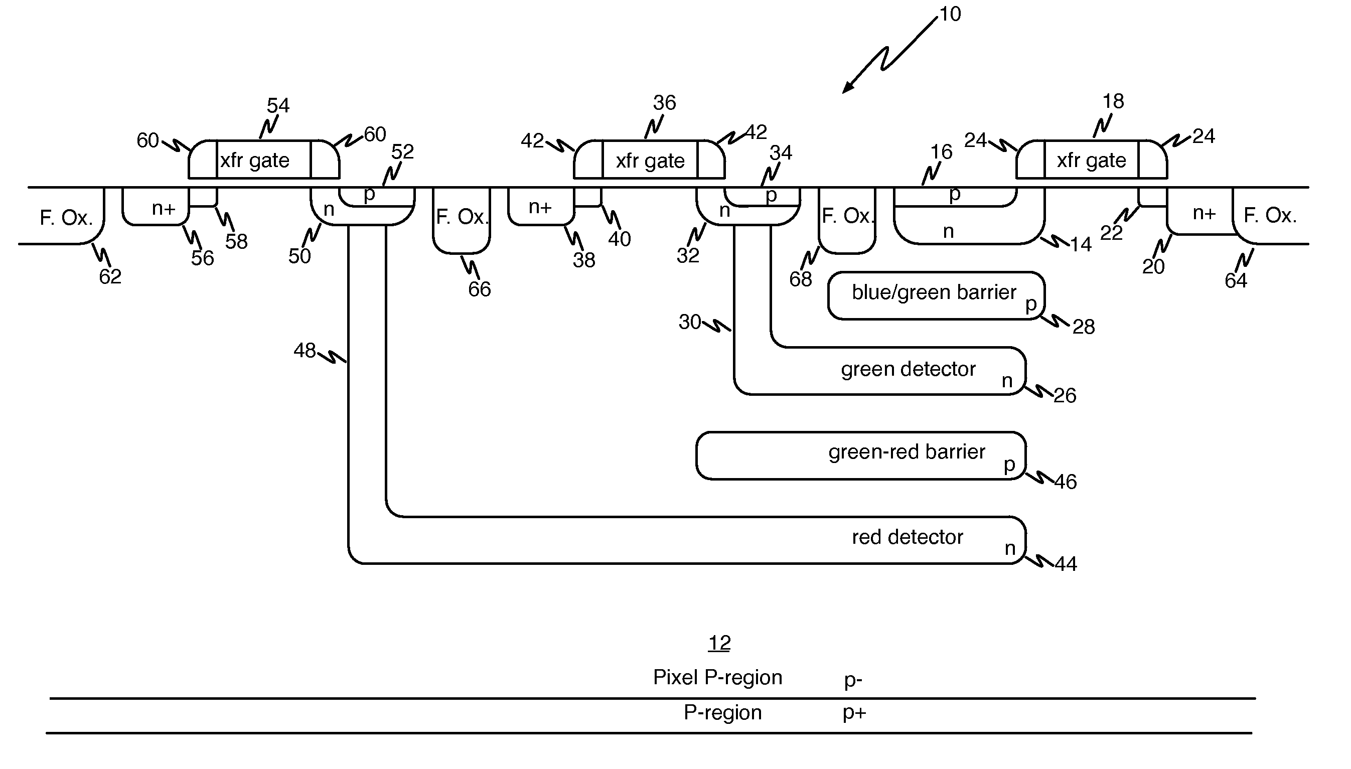 Pinned photodiode CMOS pixel sensor