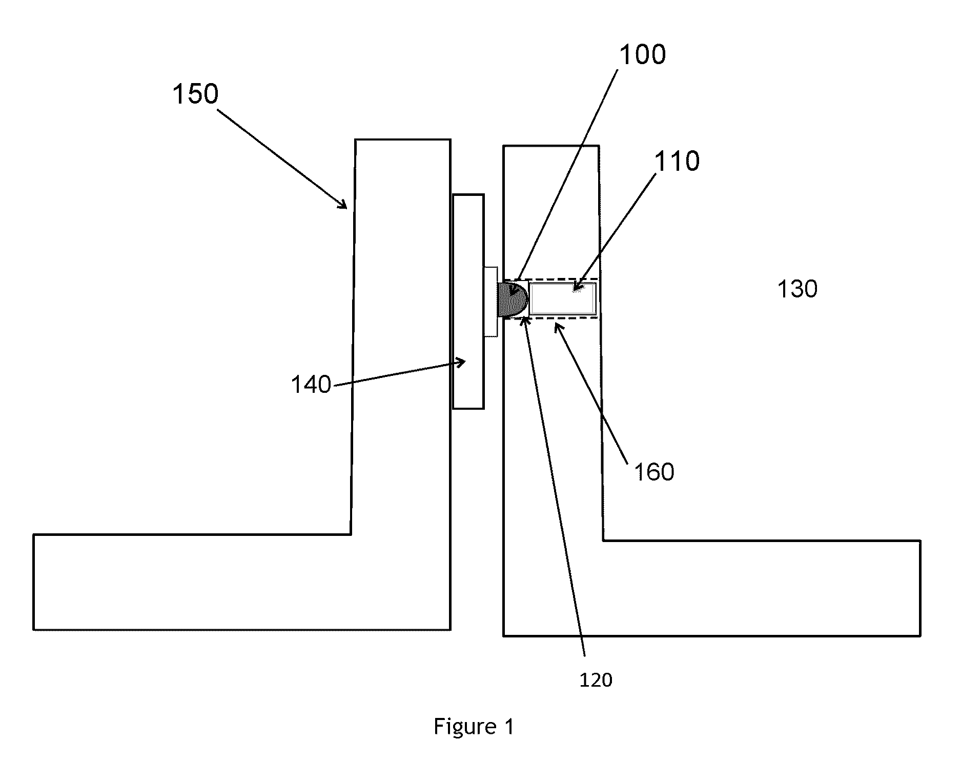 Solid state broad band near-infrared light source