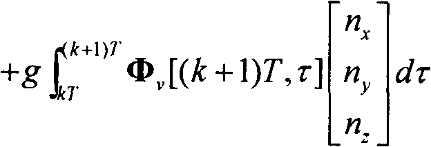 Hartley output method of rigid body space motion states