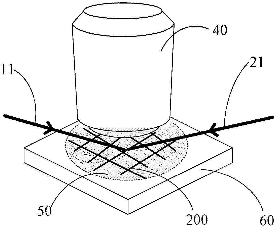 Observing method for one-dimensional nano material