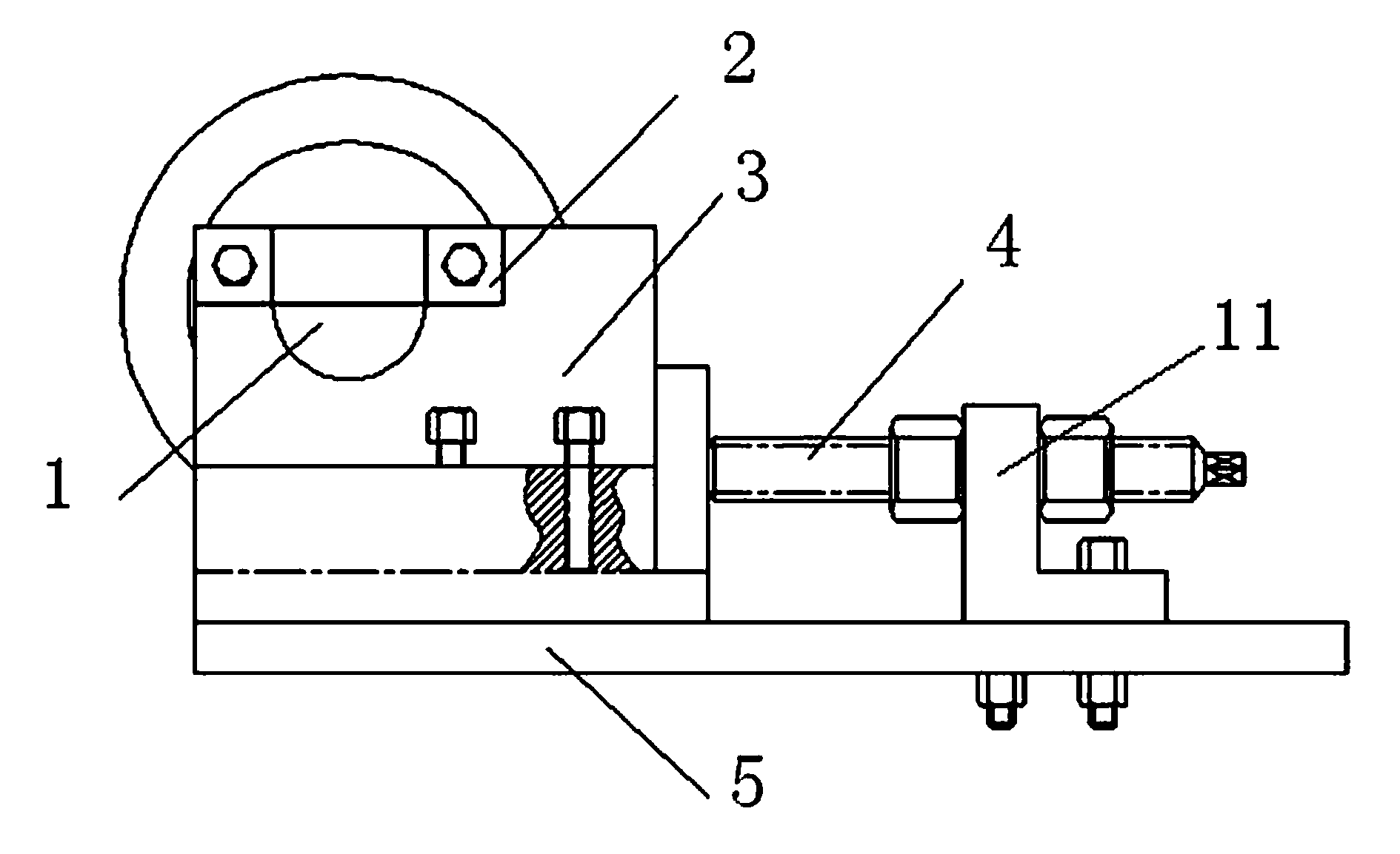 Deviation rectification mechanism based on track heavy-duty transport machine