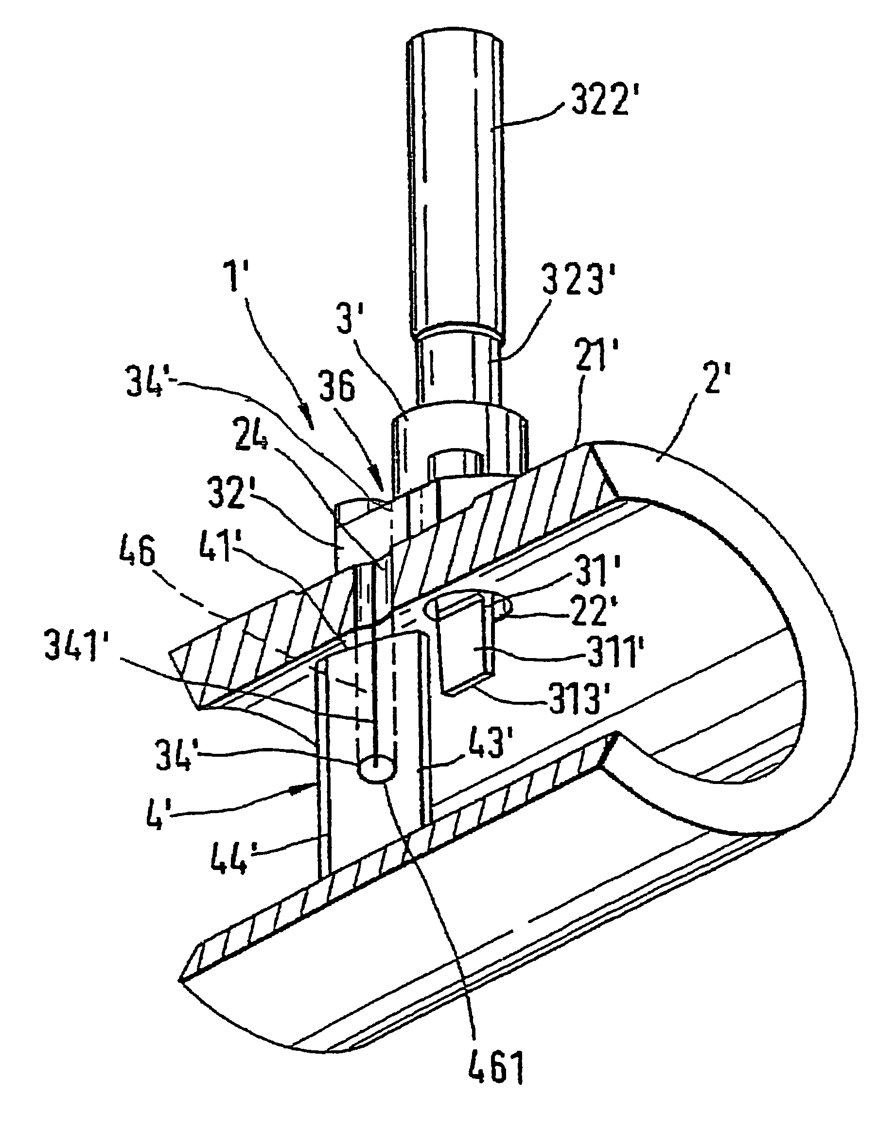 Vortex flow pickup