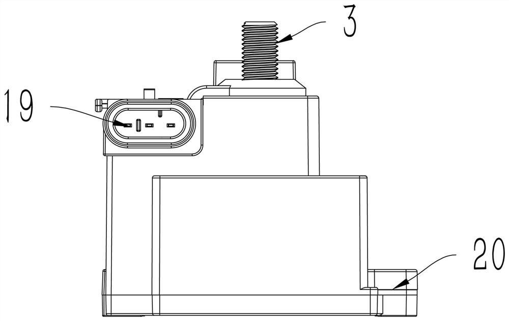 Large-current electromagnetic switch