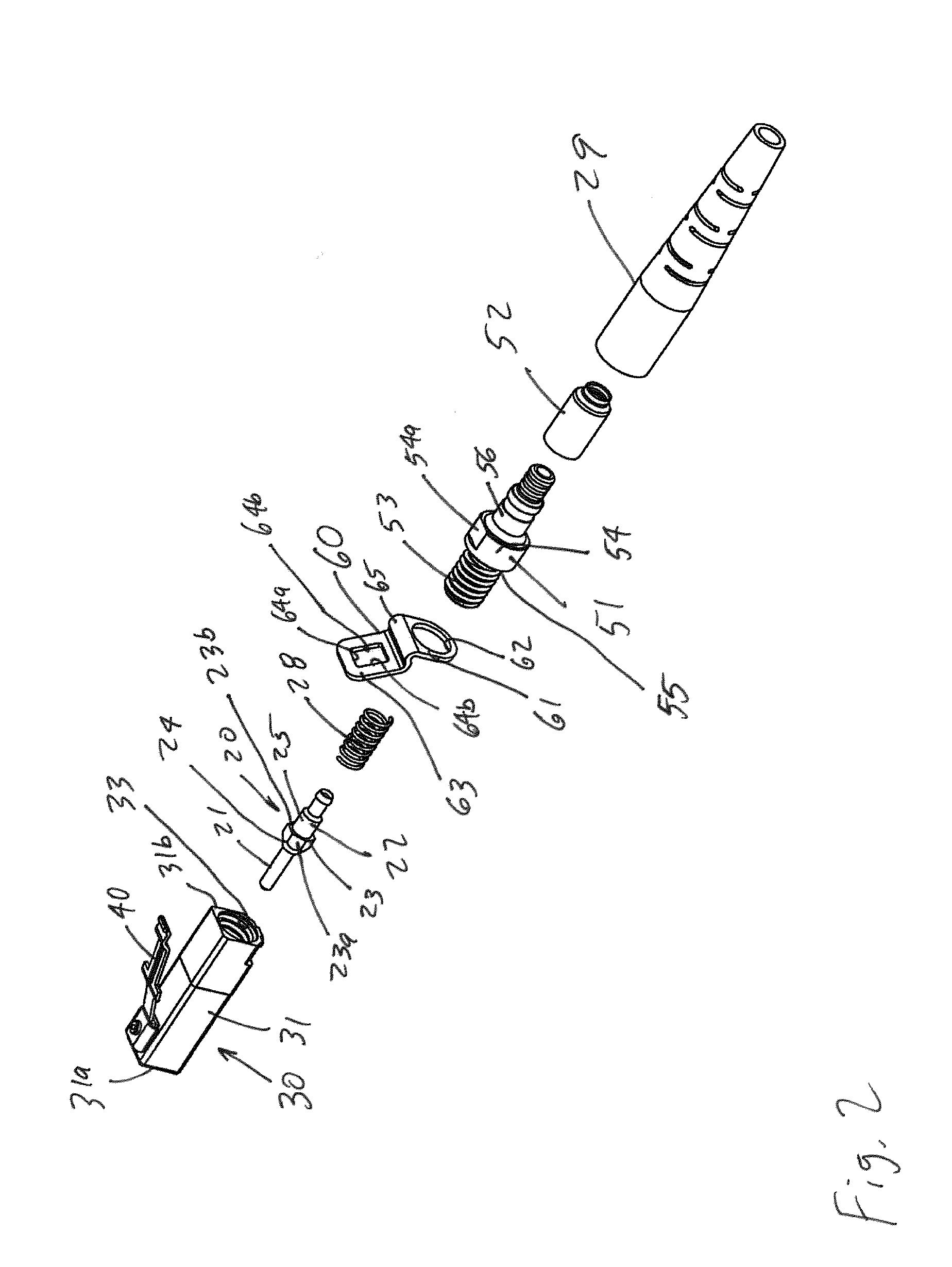 Optical fiber connector