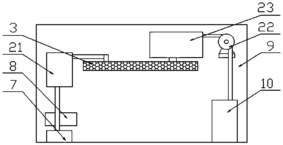 Plant cultivation observation device for biological teaching