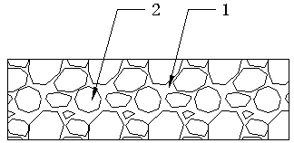 Aerogel composite glass preparation method