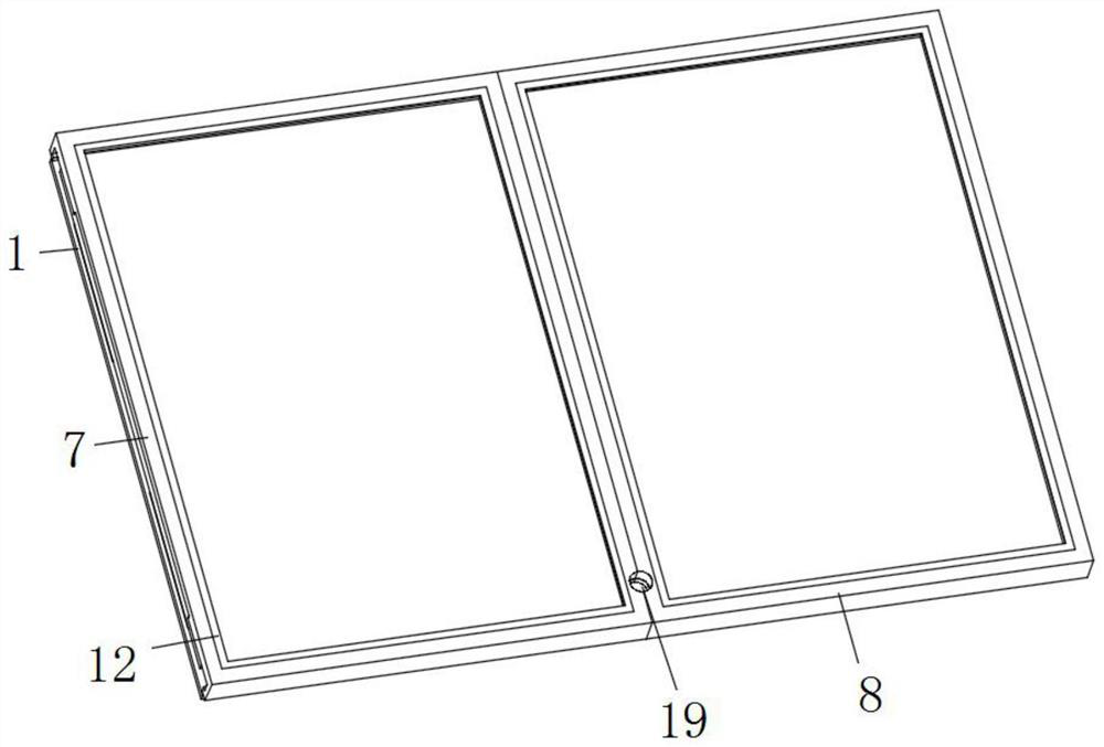 Resin frame lighting device for mirror with LED lamp