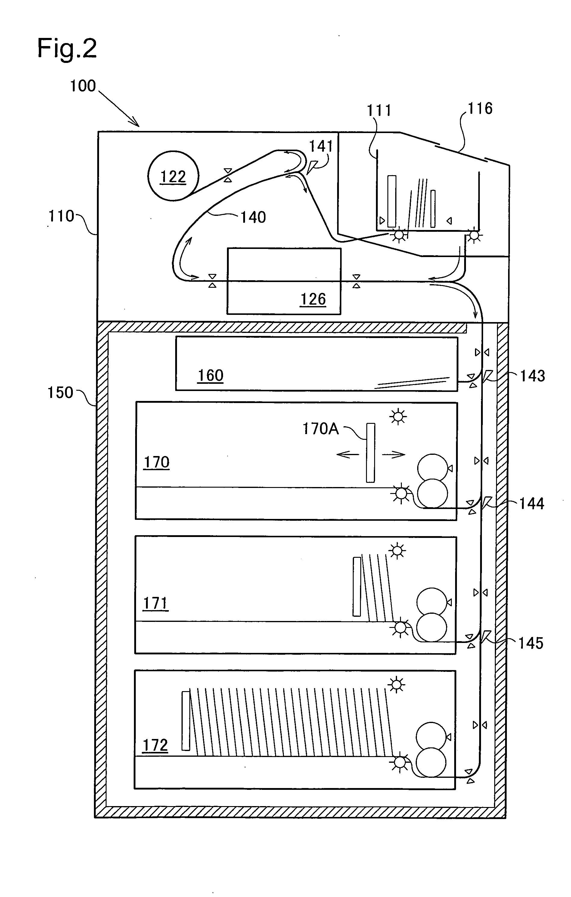 Bill handling machine