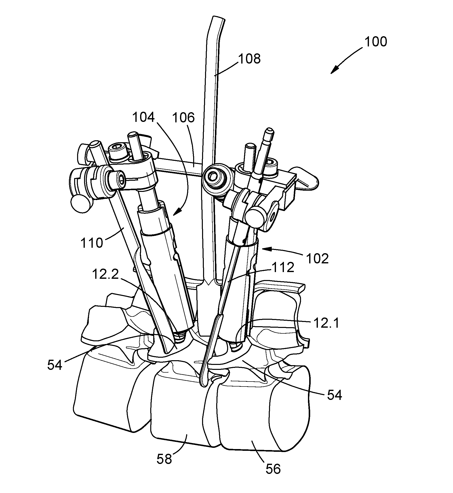 Pedicle mountable retractor system