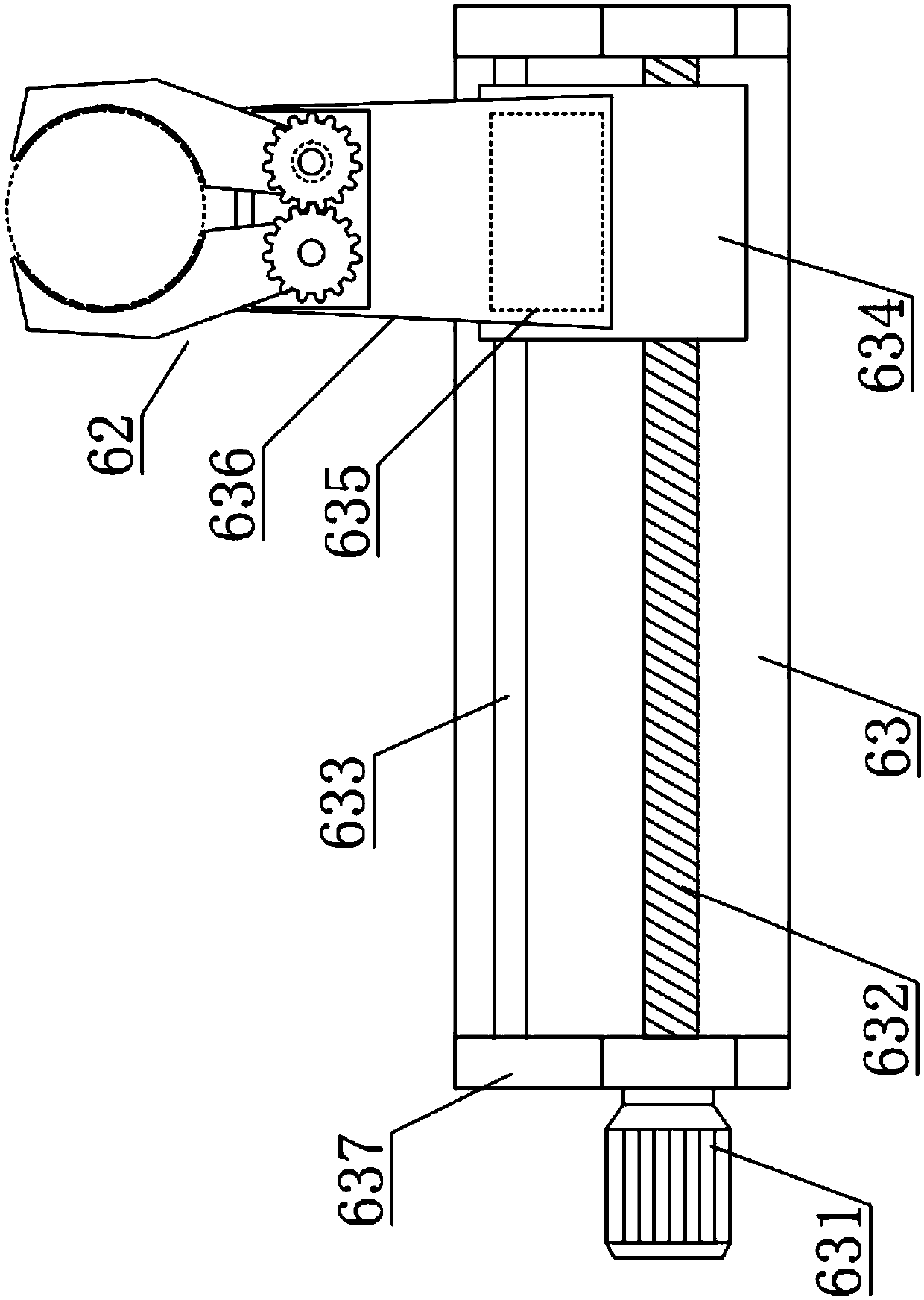 Cold finishing production line for gears of multiple specifications and machining process thereof