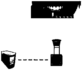 Method and device for analyzing oral tissue as well as dental analysis system