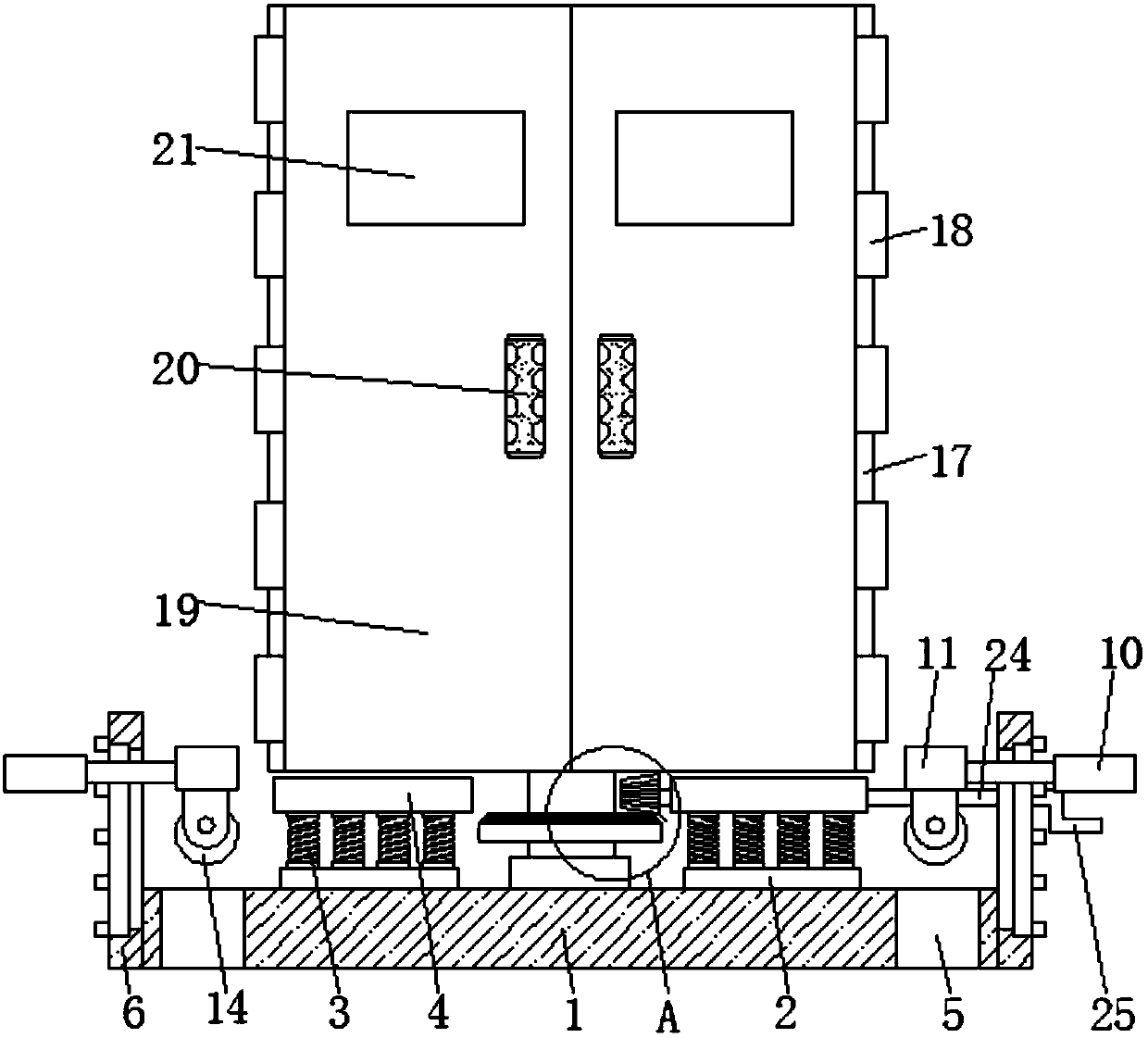 Environment-friendly gas-insulated cabinet