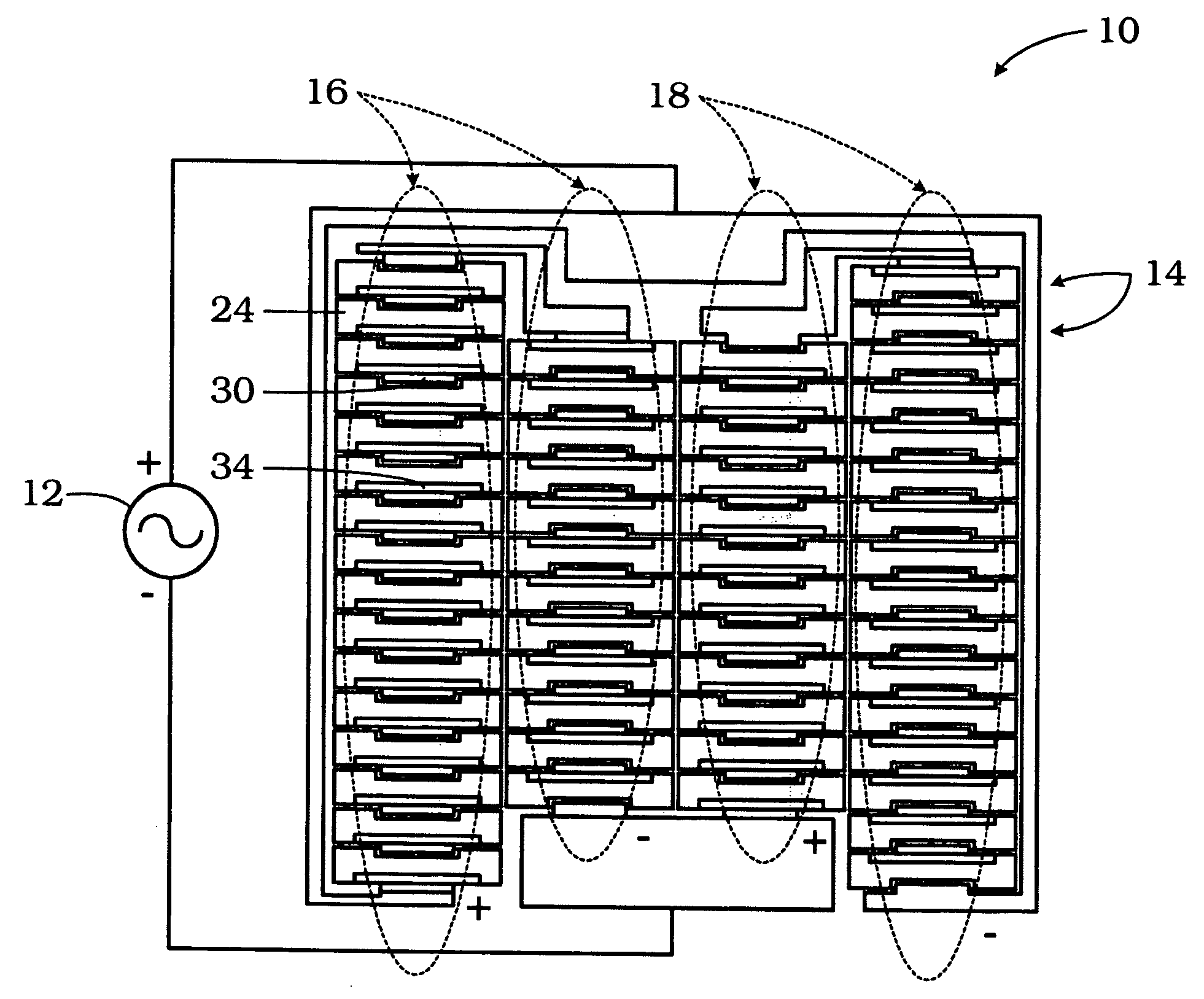 Light emitting diodes for high AC voltage operation and general lighting