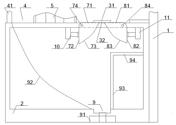 Bar stock fine blanking storage trolley with recycling function and using method thereof