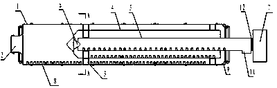 Method and device for drying monofilaments