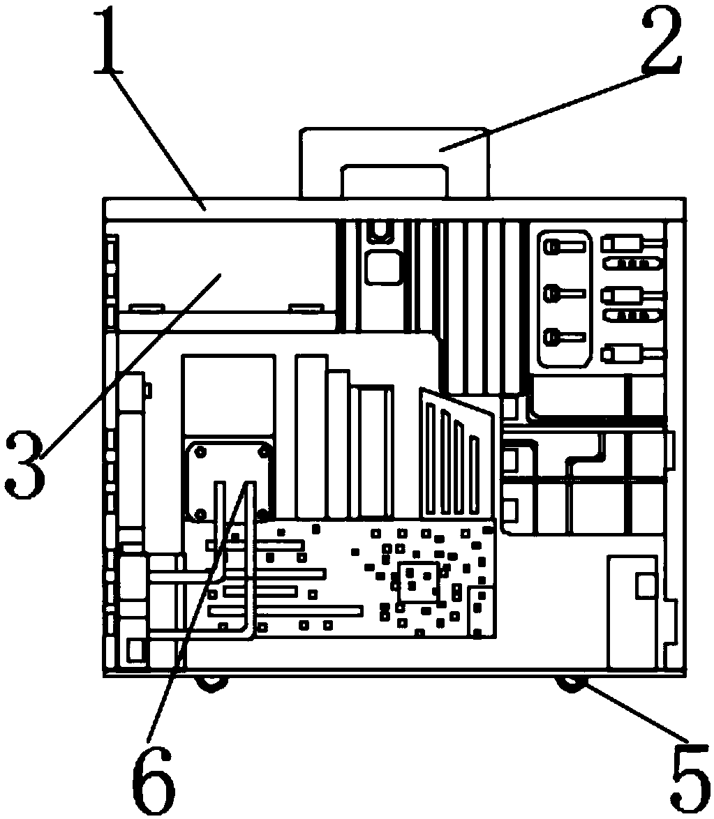 Novel computer cooling device