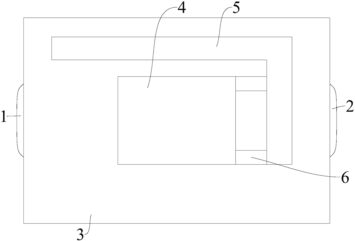 Bottom overturning heat dissipation mounting bracket for LED chip module