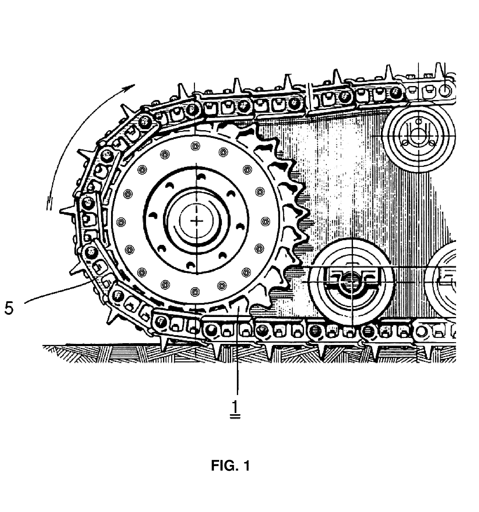 Apparatus and Method for Manufacturing Sprocket Segment