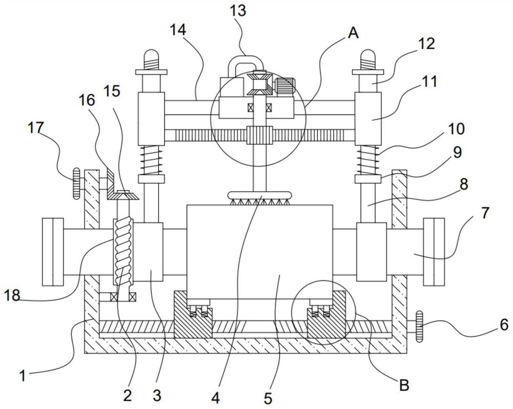 Water meter with dial having cleaning function