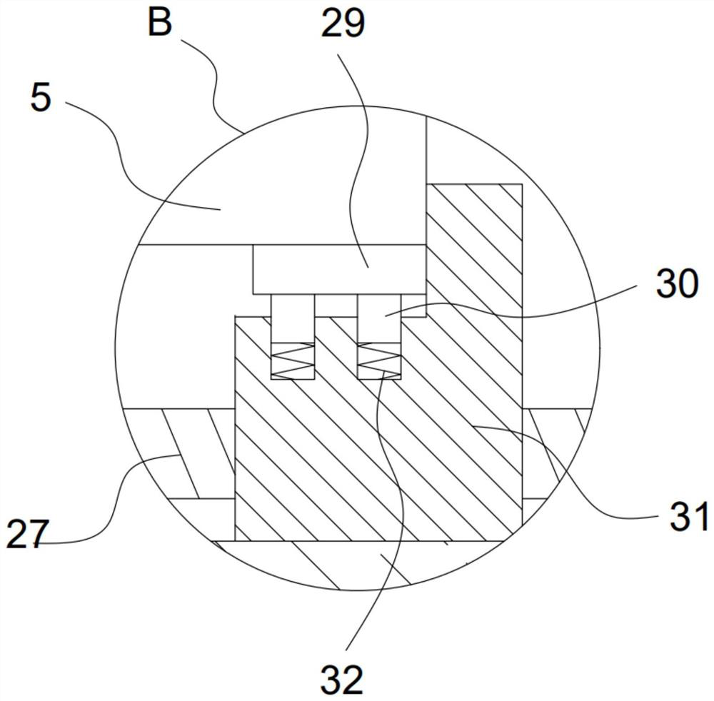 Water meter with dial having cleaning function